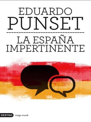cover image of La España impertinente